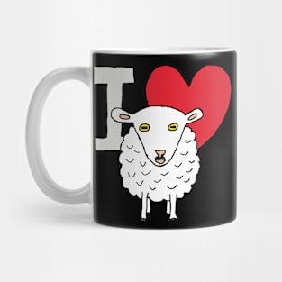 I Love Sheep Mug